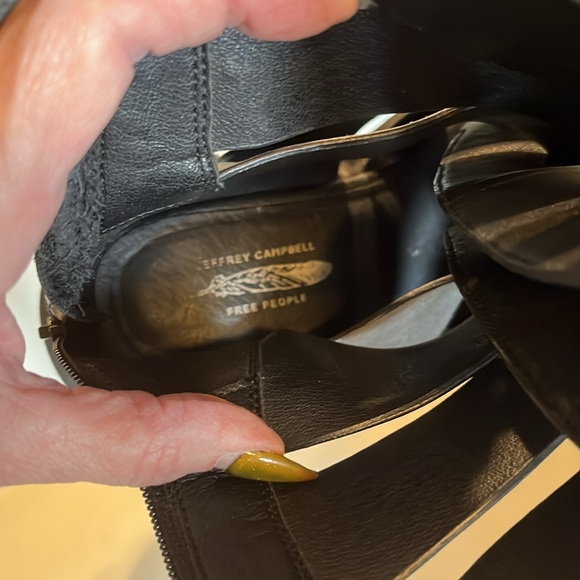 Jeffrey Campbell DOZING cut out chunky combat boot - Picture 8 of 12